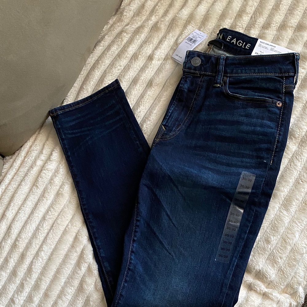 American Eagle Rich Indigo Slim Jeans